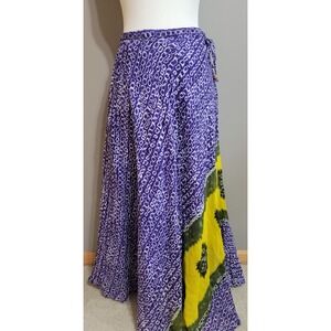The Territory Ahead Boho Cotton Maxi Skirt